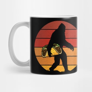 Retro Bigfoot Taco Mug